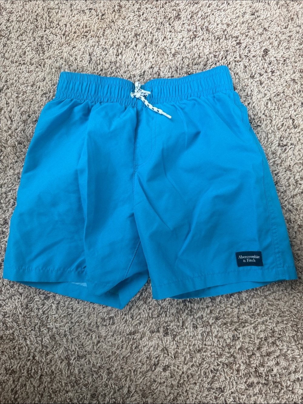 Abercrombie & Fitch Bright Blue Swim Shorts